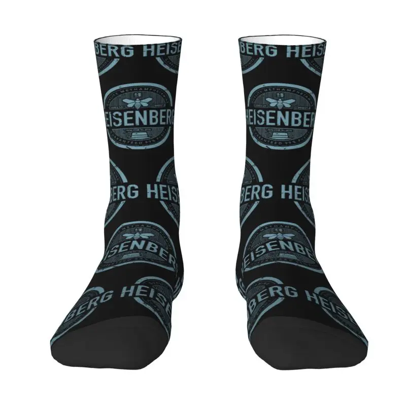 Breaking Bad Dress Socks Men's Women's Warm Fashion The Great Heisenberg Crew Socks