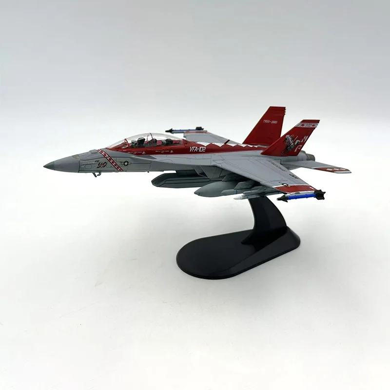 

1:100 Scale F/A-18 VFA-102 Aircraft F-18 USAF Aircraft Simulation Alloy Plane Model Display Collectible Gift Ornament Souvenir