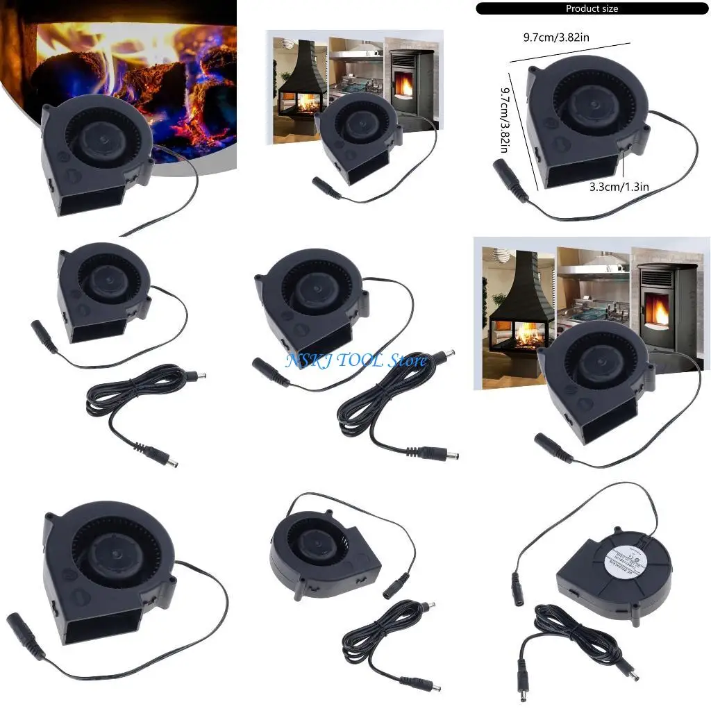 

L8RC Compact 12V 2.94A Turbos Blower for DIY Projects and Outdoor Cooking Appliances