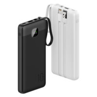 Power Bank 10000mAh PD3.0 20W Fast Charging Phone External Battery Powerbank Charger for iPhone 16 15 Samsung iPad Xiaomi Poco