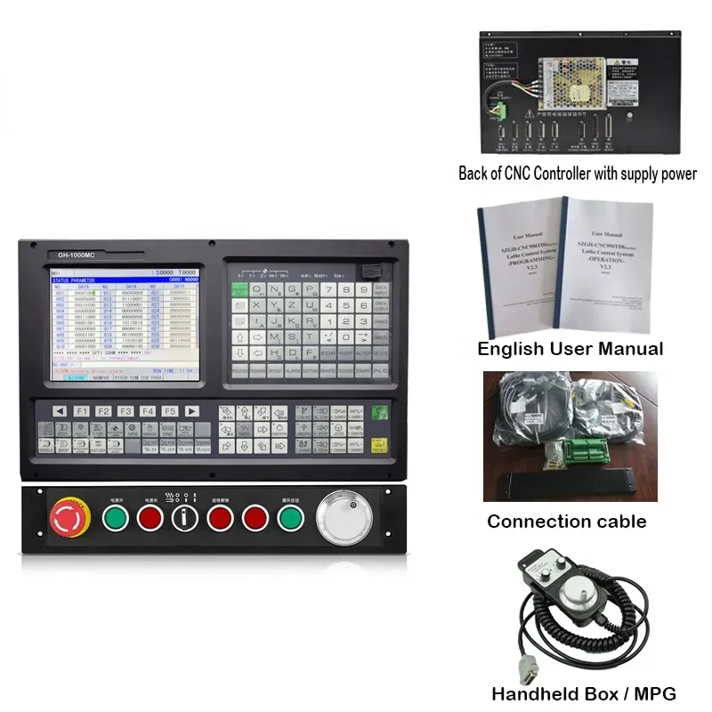 Syntec cnc controller Servo 4 axis boring milling Powerlink machinery automatic equipment Machine tool equipment Cnc Controller