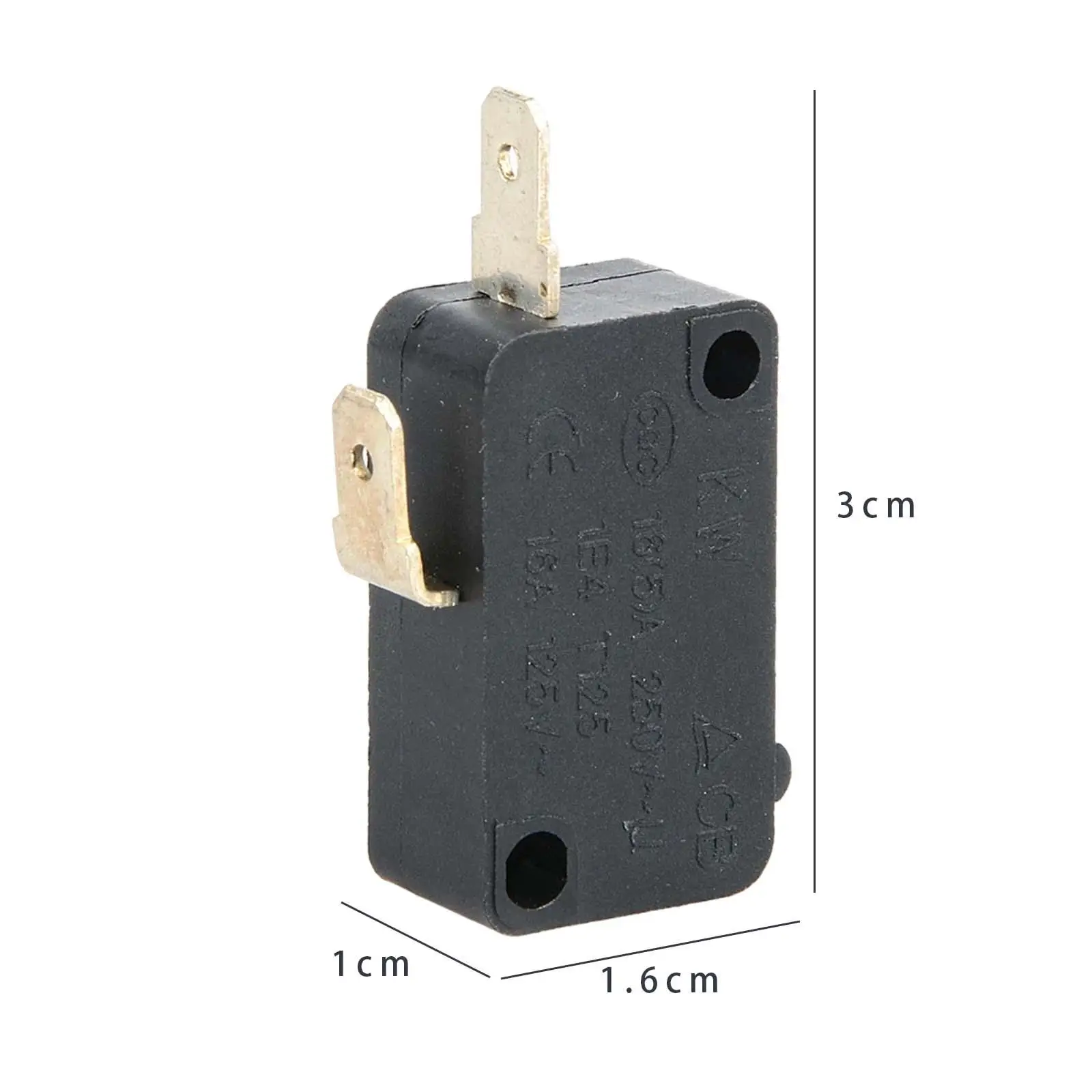 Microwave Oven Door Micro Switch Durable Normally Open Switch 16A 250V