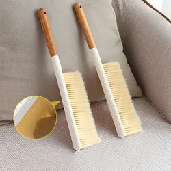 Beech Dust Brush Household Brush Soft Bristle Dust Sofa Carpet Long-handled Brush Bed Broom Sweeping Bed Brush