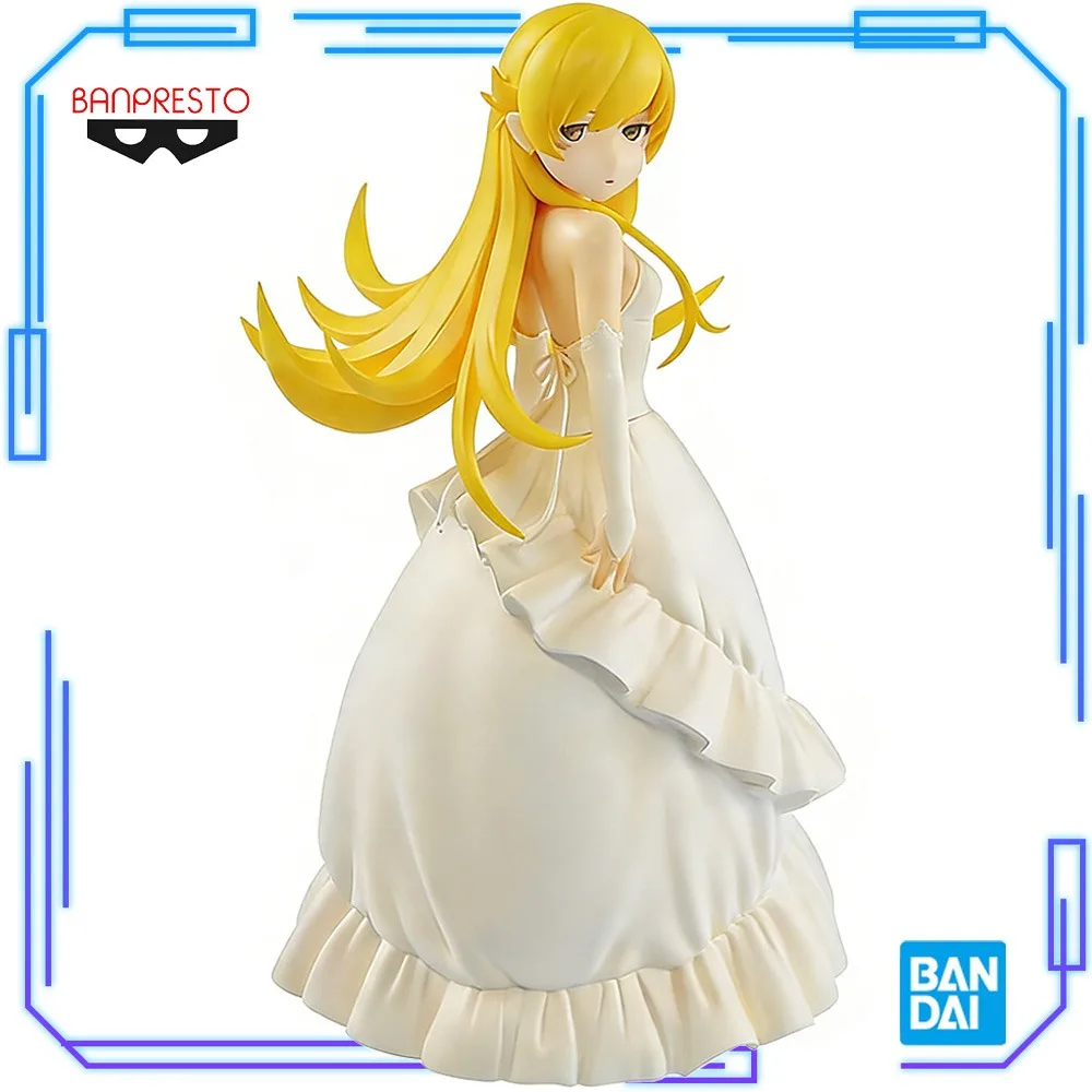 

В наличии: Оригинальная фигурка Bandai Banpresto Monogatari Series Oshino Shinobu в свадебном платье EXQ, 21 см, коллекционная модель, игрушка