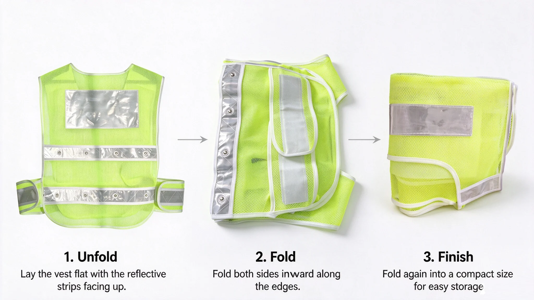 Night Safety High Visibility Reflective Strip Vest Workwear Waistcoat Jacket Night Traffic Road Cycling Breathable Mesh Vest Top
