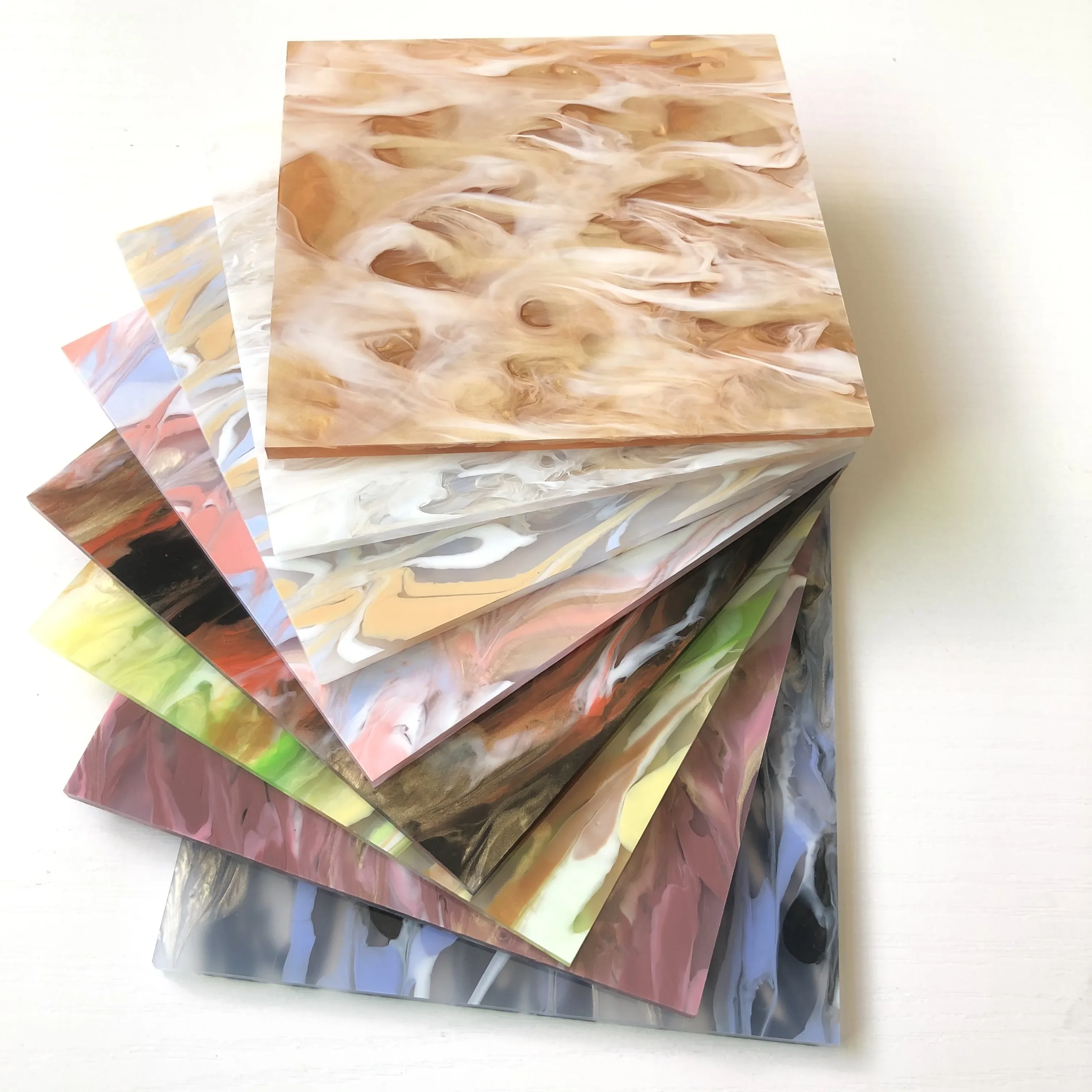 Multicolored PMMA Plexiglass Panel 3mm Thick,8 Color Options for DIY Jewelry Craft & Art Decoration