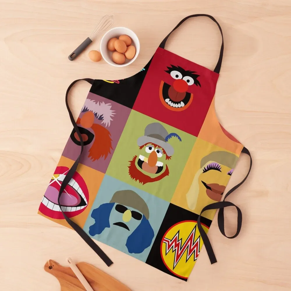 

Dr. Teeth and the Electric Mayhem Apron Kitchen Front esthetician Kitchen Things Camping Apron