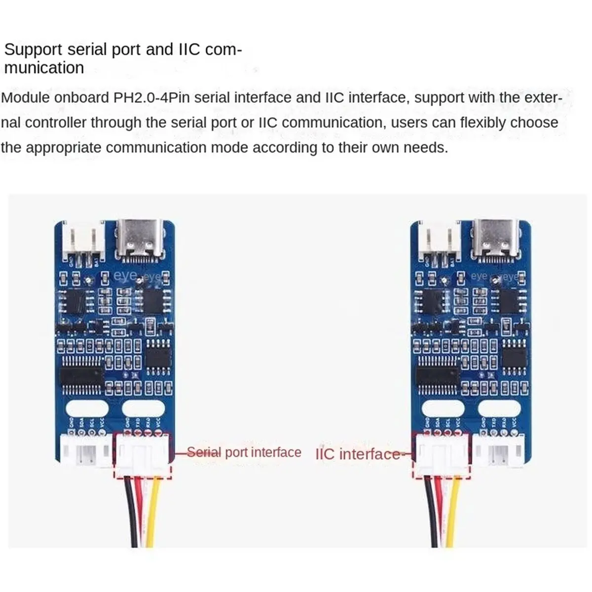 AI Voice Interaction Integration Module CI1302 Voice Recognition Broadcast Sound Sensor IC UART Serial Port Board