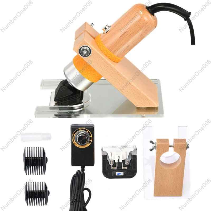 

Electric Carpet Trimmer With Shearing Guide Stand Base DIY Tufting Gun Scissors Speed Adjustable Pet Clippers Hair Cutter