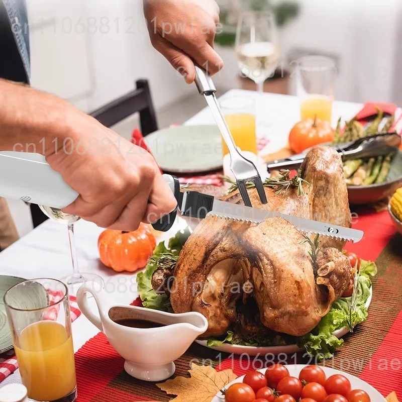 

Электрический нож для хлеба, домашний нож для торта West Point, хлебобулочных изделий, мяса, электрический нож для хлеба из нержавеющей стали