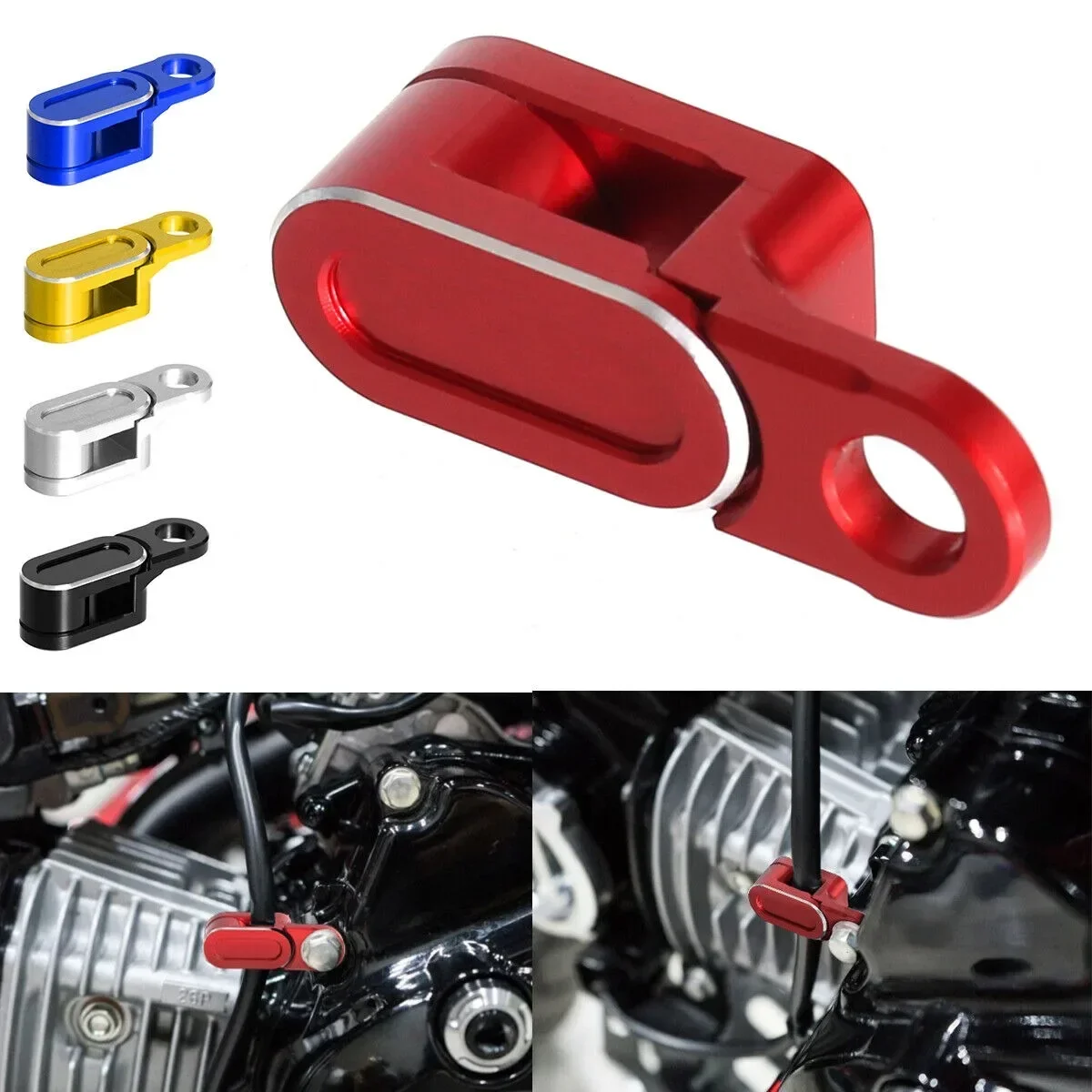 

CNC Sensor Cable Clamp Holder For Honda MONKEY 125 DAX 125 S125 CT125 Trail 125 CNC Sensor Cable Clamp Holder For Honda