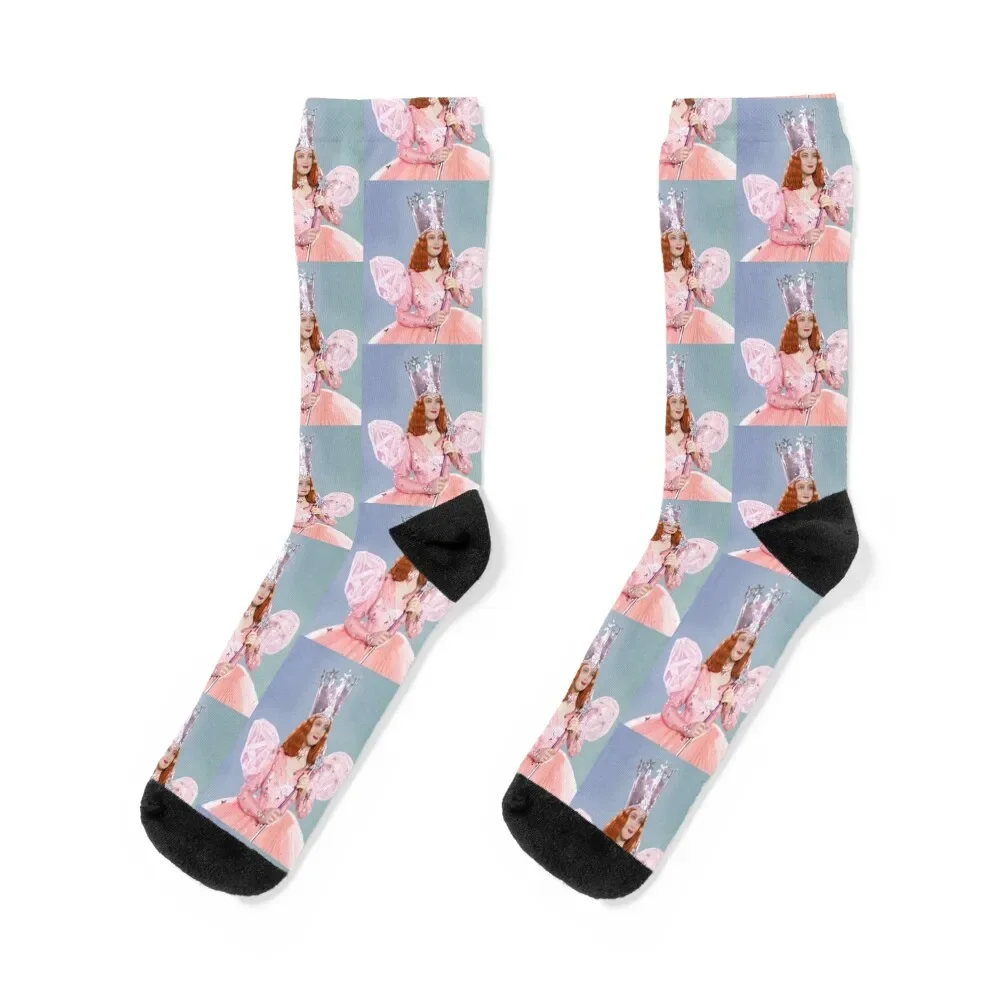 

Glinda The Good Witch, The Wizard of Oz, Magical Realism Digital Painting, Half Body Portrait Socks