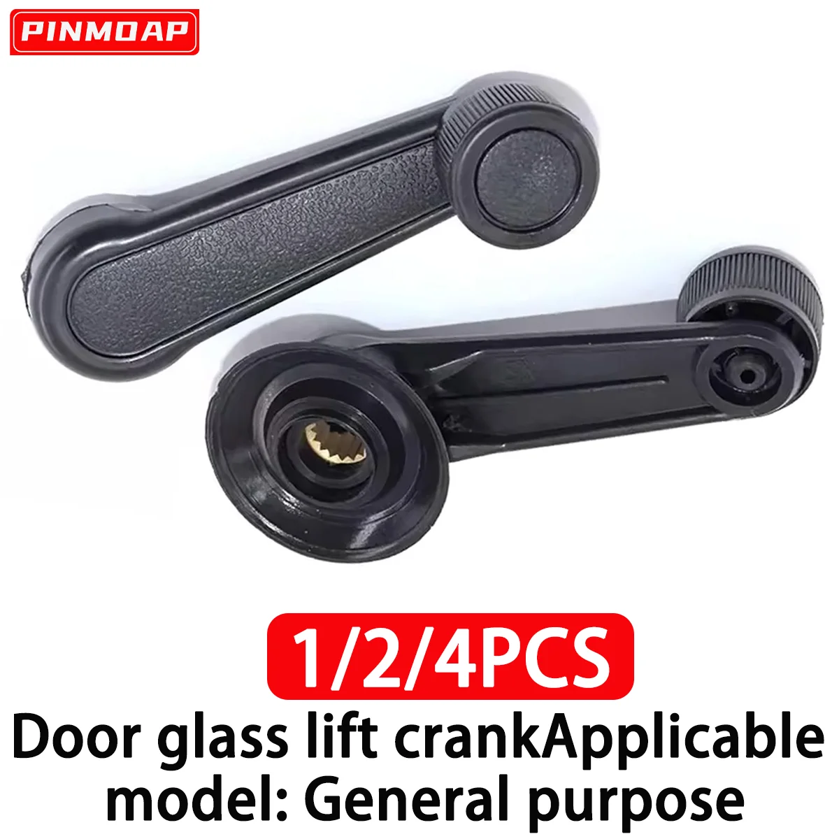1/2/4 Uds manija de ventana de coche Universal ventana Manual conectar enrollador manivela de elevación enrollador piezas de automóvil de alta calidad