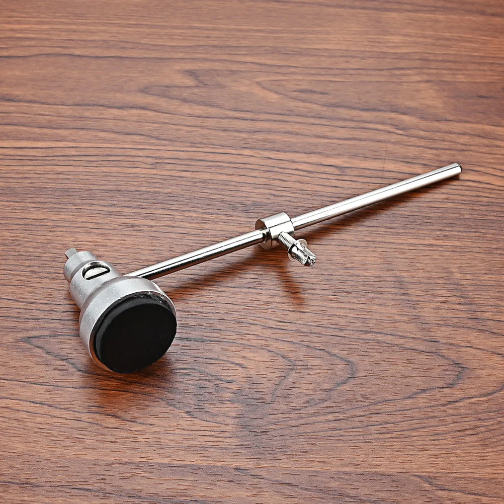 

Adjustable Metal Drum Pedal Hammer Head Bass Drum Beater Replacement Part for Percussion Instrument Repairs Hammer Head