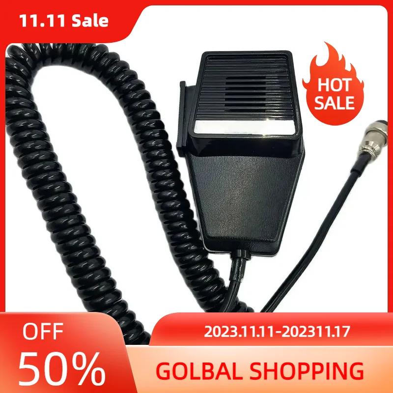 New CM4 CB Radio Speaker Mic Microphone 4 Pin for Cobra/Uniden Car CB Radio Walkie Talkie Hf Transceiver Accessories J6285A