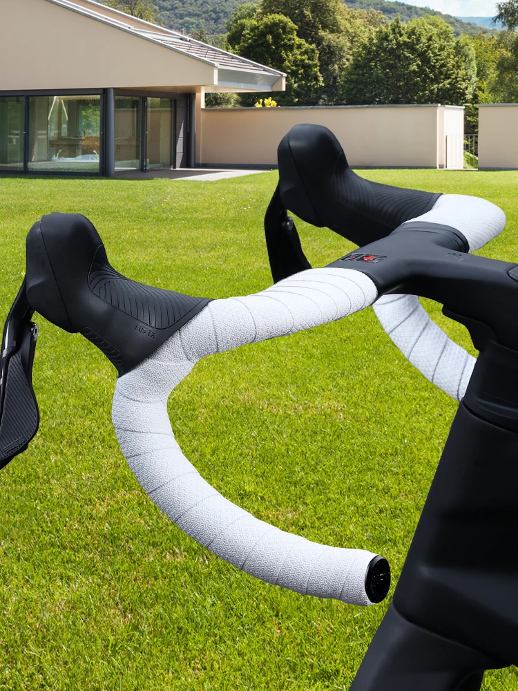 AliExpress NPY Road Bike Handlebar Tape Eva Shock Bicycle Handle Bar Tape W/Bar End Plugs Anti-Slip Anti-Vibration Wrap Belts Bartape