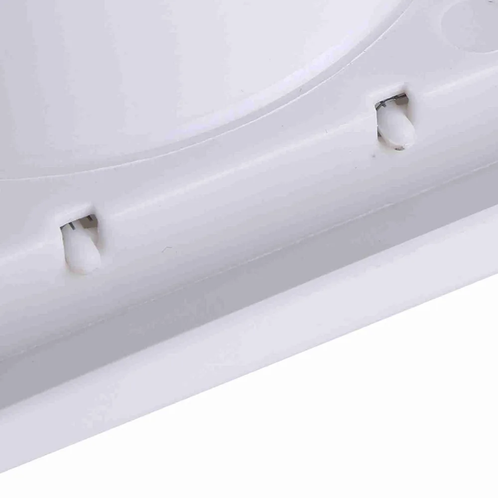 Plastic Exhaust Vent Cover White 3 Flaps Dryer Outlet Cover 4 Screws Included With Net Ventilation Grill House Outside