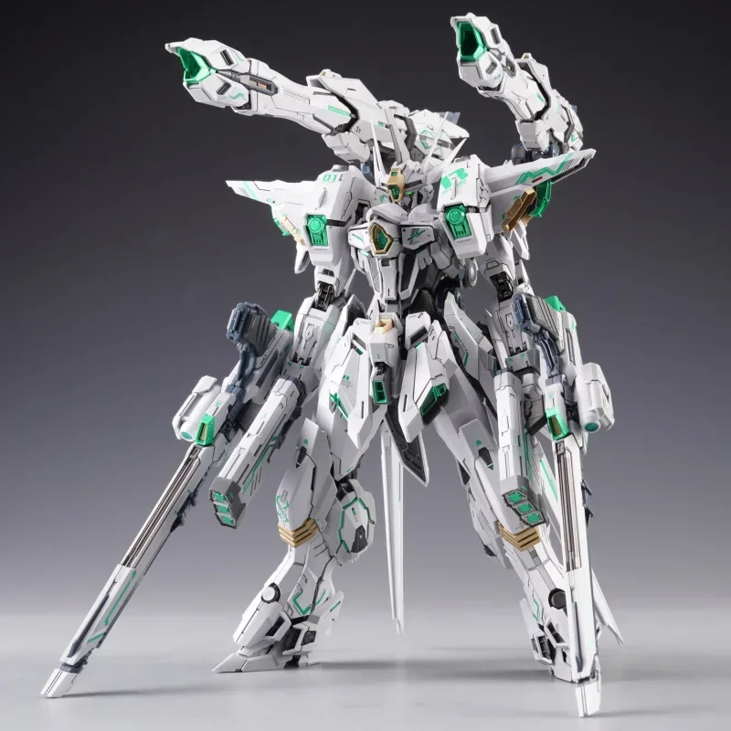 SNAA 로봇 룰링 한정판 합금 다이캐스팅 프레임 조립형 모빌 슈트 키트 애니메이션 액션 피규어 인형 장난감 선물