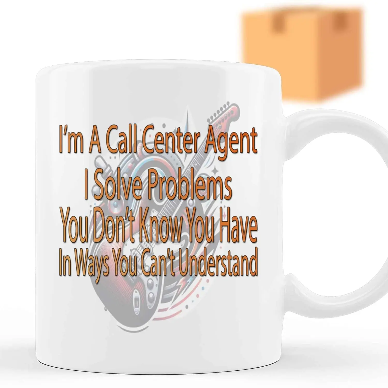 Funny Gift Novelty Gift for Call Center Agents - Problem Solving Manager Operator Service Support - Funny Present for Friends an