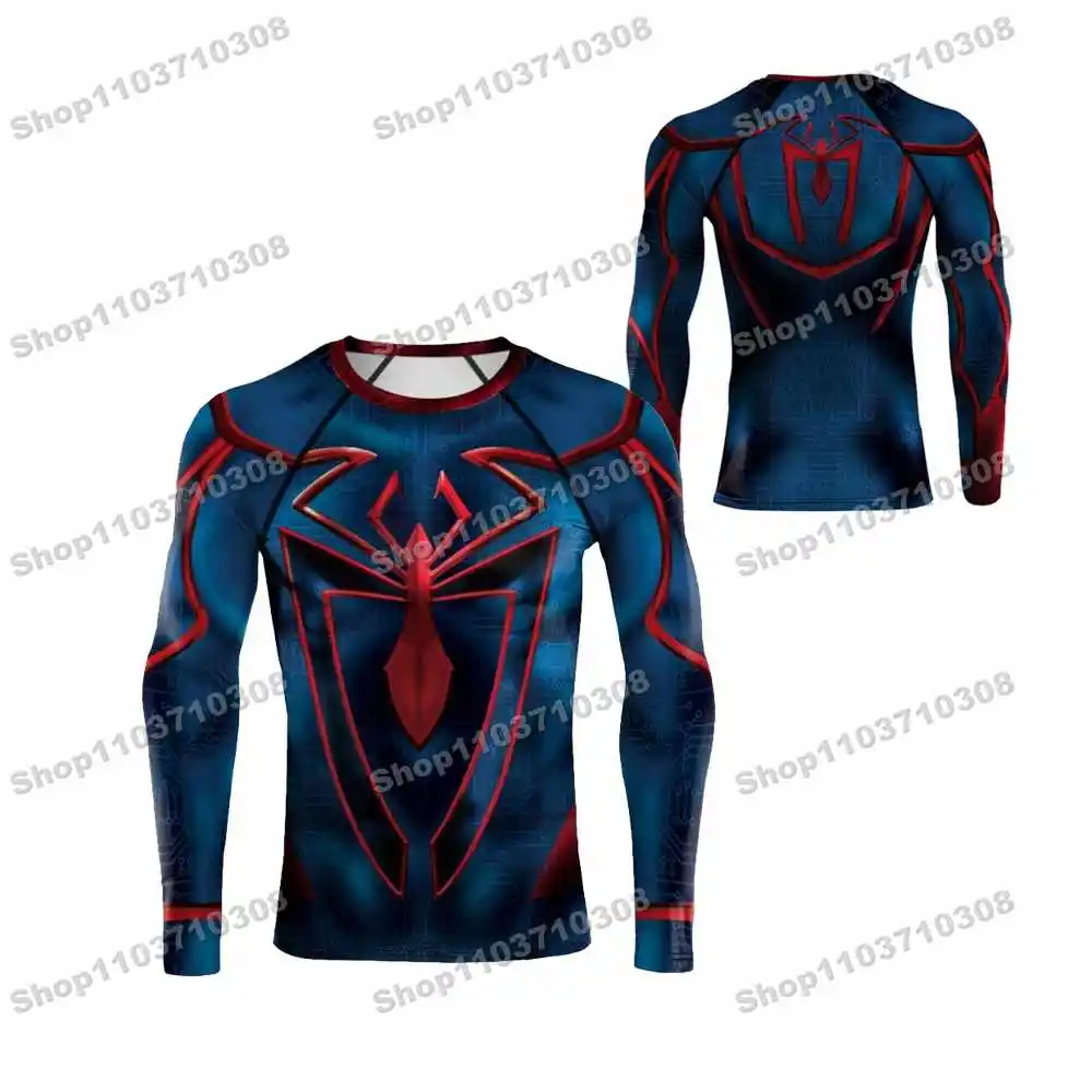 m6th Various mythical heroes Long Sleeve Jersey Beach Shirts Swimwear Diving Gym Shorts MMA BJJ Men Jiu Jitsu Fitness Sets