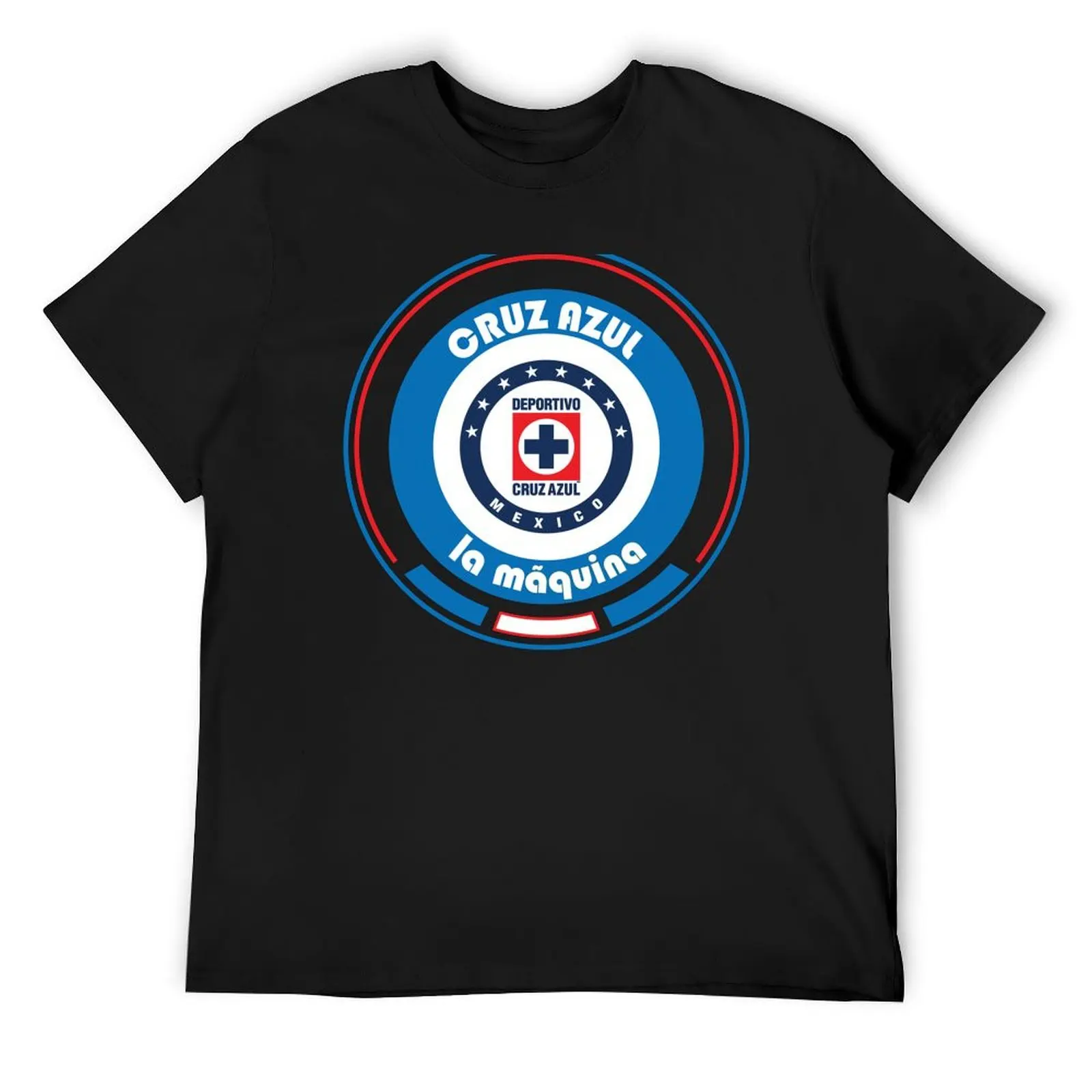 

Liga MX - Team Cruz Azul T-Shirt custom t shirt summer tops Aesthetic clothing plus size tops t shirts for men pack