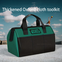 1PC Multifunctional Tool Bag Waterproof and Durable Electrician Canva Thickened Carpentry Tool Bag Large Maintenance Storage Bag