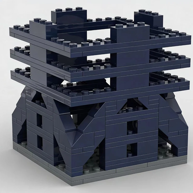 173 PCS Romantic Chinese Character: Spring Pen Container MOC Customize Modular Building Block Educational DIY Festival Toy Gift