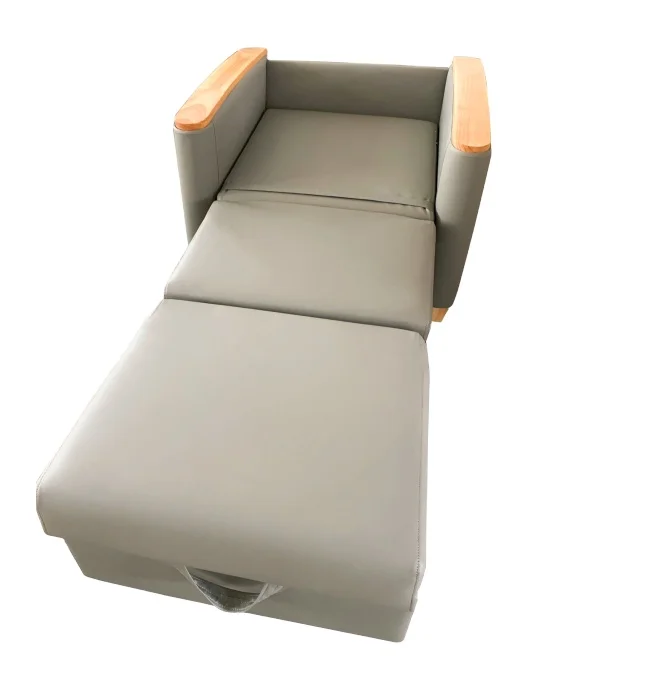 EU-AC502 Hospital Multifunctional Lounge Chair Folding Bed Furniture