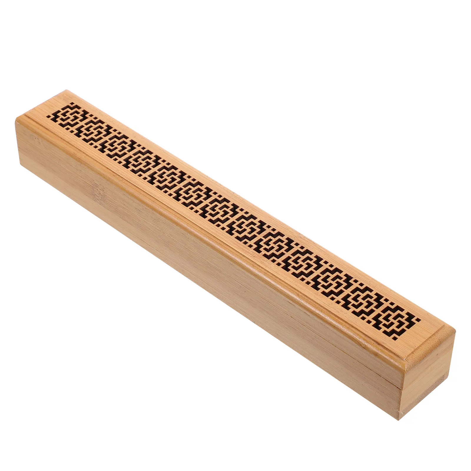 

Wooden Incense Burner Hollow Censer Simple Home Decor Crafts Bamboo Adornment Style Delicate Decorative Censer Ideal
