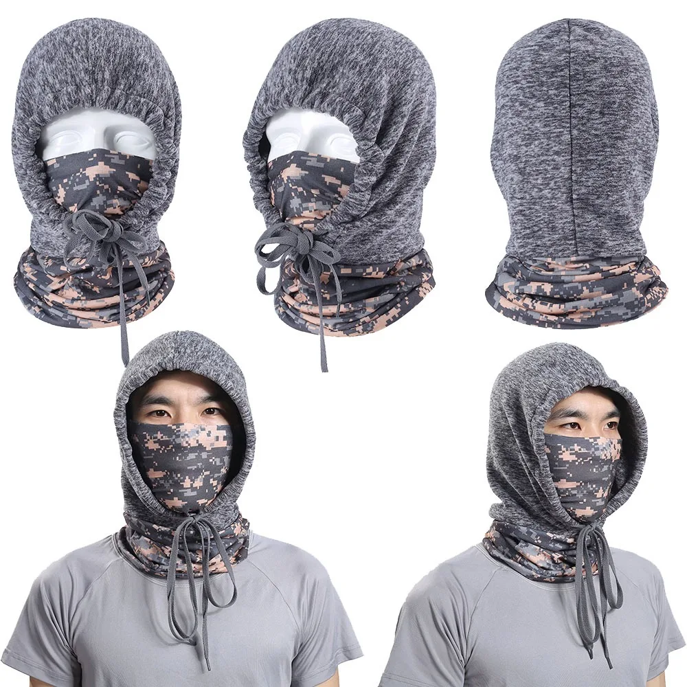 الشتاء الصوف الرقبة أدفأ قبعة تزلج بالاكلافا يندبروف قناع الوجه سميكة قبعة ركوب في الهواء الطلق التزلج الباردة والدليل على الوجه #2