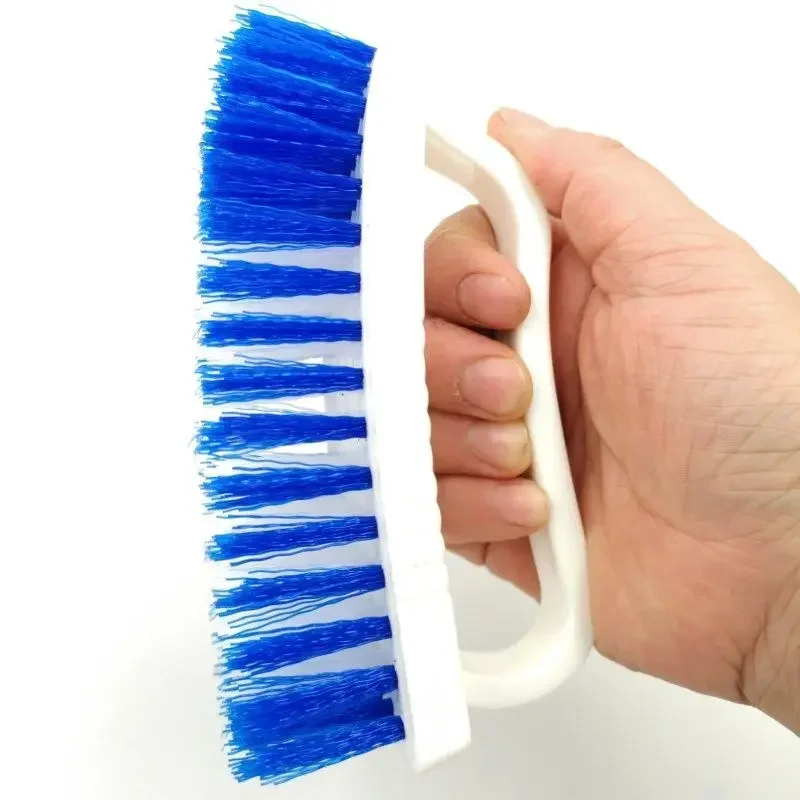 Scrubbing Brush Hard Bristle Laundry Clothes Shoes Scrub Brush Large Plastic Hands Cleaning Brush for Kitchen Bathroom Supplies