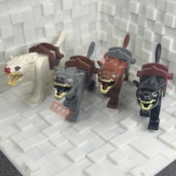 Magic Middle Series Classic Animals Building Blocks Creative War Mount Elk Boar Wolf DIY Bricks Toys For Children Christmas Gift