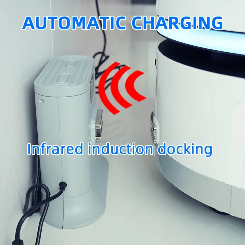 Spray Sterilize Robot Atomizer Remote Controlling Smart Atomizing Automatic Navigation Disinfecting Robot For Hospital