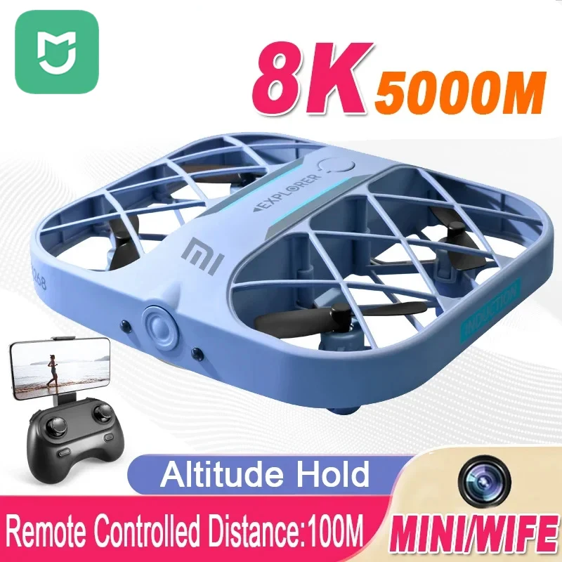 

MIJIA H107 8K Mini Drone Dron 4K Quadcopter with Camera Real-Time Transmission Mini Pocket UFO Small Remote Control Plane