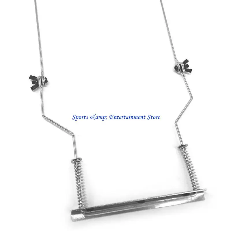 G7NF معدن هارمونيكا الرقبة حامل القيثارة رف دعم قوس ل 10 ثقوب هارمونيكا الآلات
