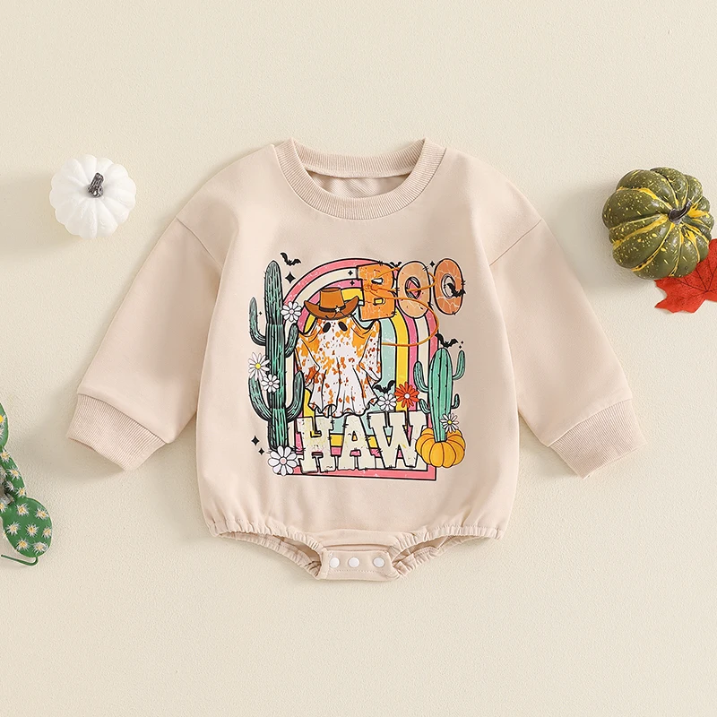 

Infant Unisex Hoodies Jumpsuits Thanksgiving Outfits Turkey Print Long Sleeve Newborn Autumn Rompers Toddler Winter Bodysuits