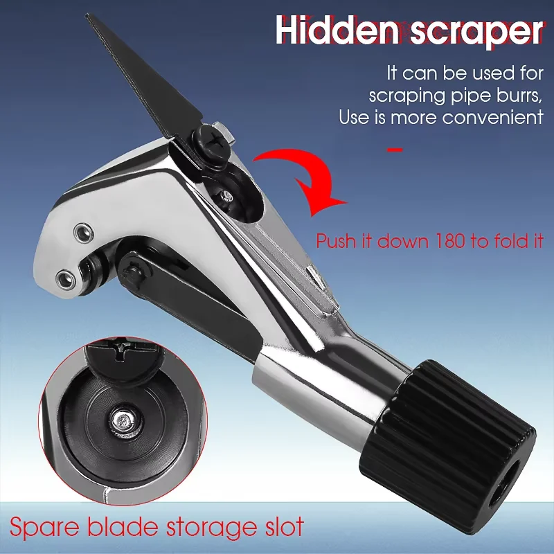 SUMMITEK 4-28 Pipe Cutter Light Zinc Alloy Metal Pipe Cutter Pipe Cutter V2 Small Copper Pipe Cutter Arrow Cutter