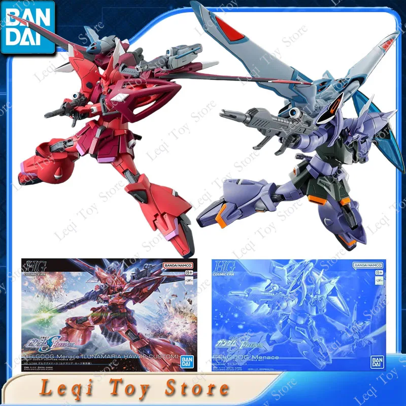 

Bandai Original HG GUNDAM GELGOOG Menace LUNAMARIA HAWKE CUSTOM Action Anime Figures Toys Kids Gift Assembly Model Ornaments