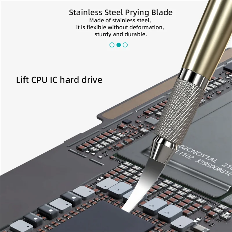 BST-85 إصلاح المحمول متعدد الوظائف وقابل للدمج دليل القلم نحت Kinfe مجموعة برأسين مقبض اللوحة الأم أداة إزالة الصمغ #1