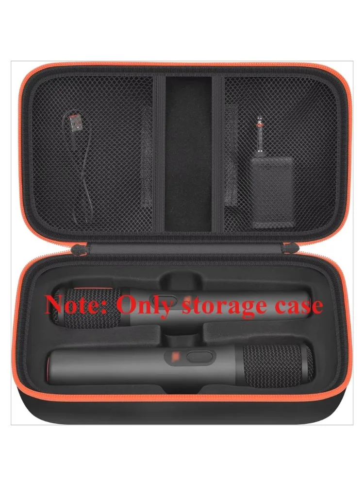 (Tylko etui) Bezprzewodowe etui na mikrofon Bluetooth, kompatybilne z bezprzewodowymi mikrofonami JBL PartyBox Wireless Mic-2X, etui na mikrofon. — 2