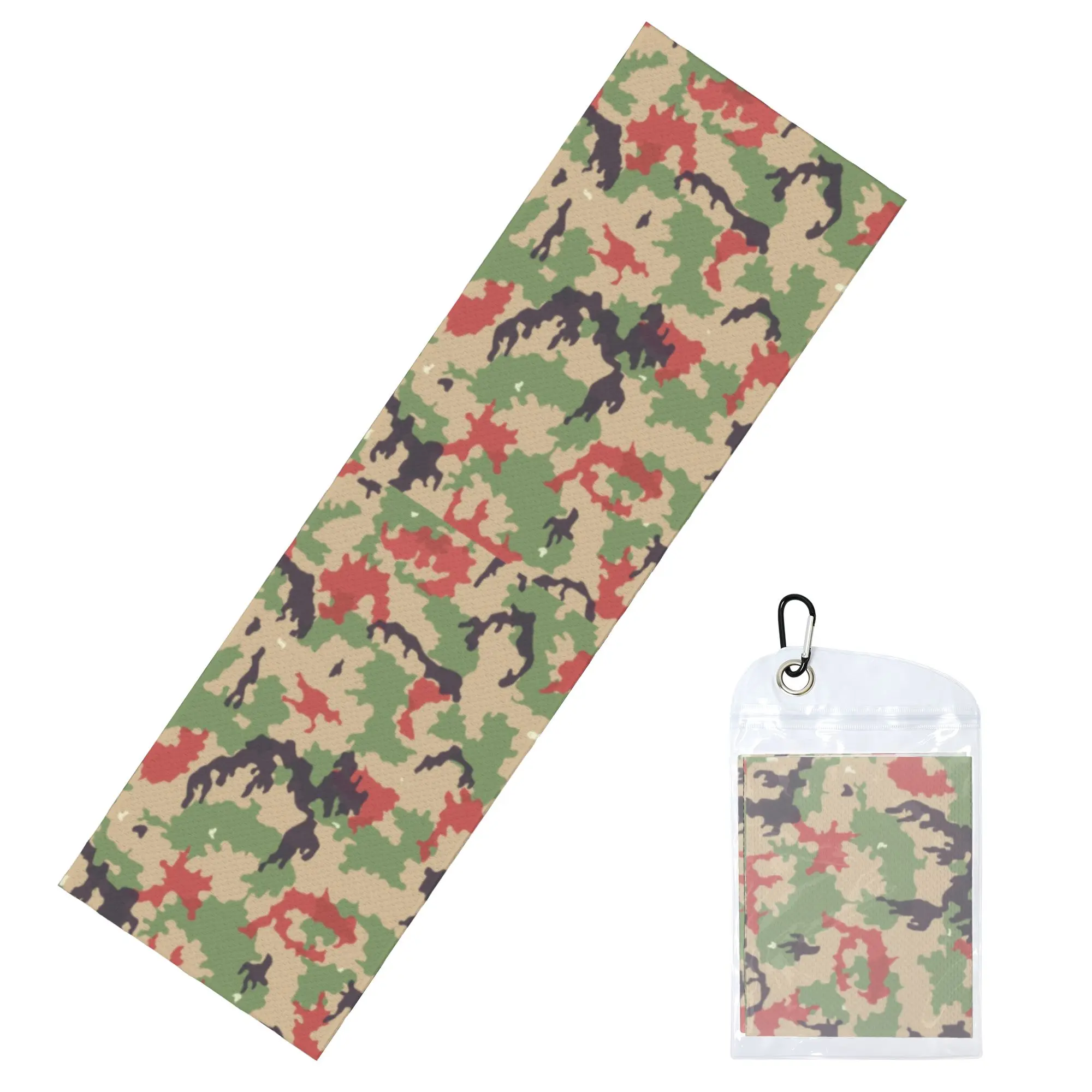 Swiss Alpenflage Camo Towel Quick Drying Camouflage Super Soft  Fitness and Outdoor Activities Towels