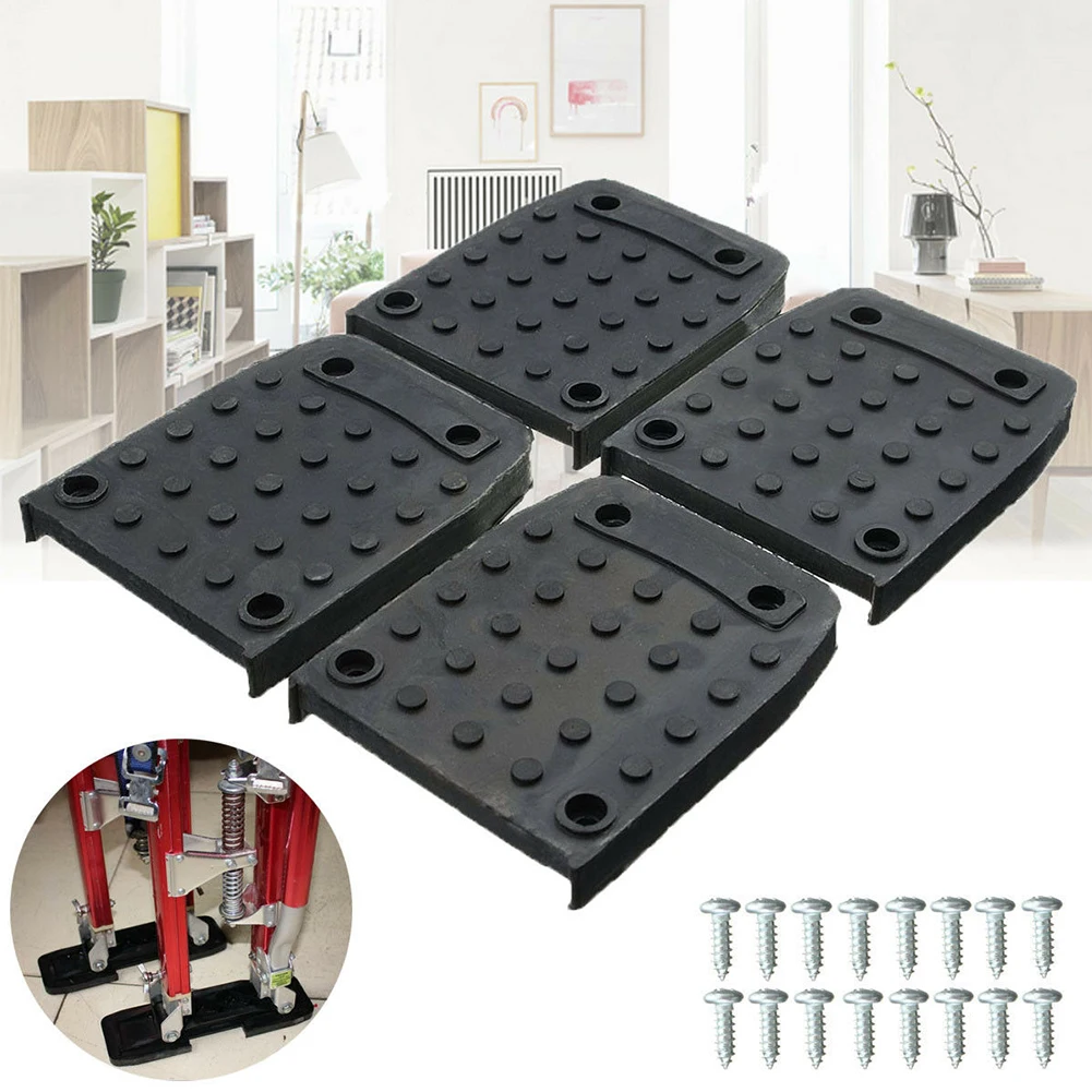 4pcs acessórios de decoração do drywall para o pintor gravação stilt única ferramenta de substituição decoração interior pintura fácil de usar não-slip