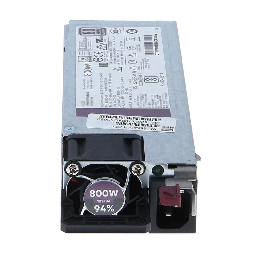 800W Flex Slot Platinum Power Supply for G10 Gen10 Servers 865414-B21 865412-101 866730-001 865409-001