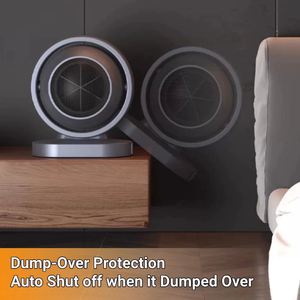 منفاخ الهواء الساخن صغير PTC مروحة ومدفأة سخان كهربائي مراوح التدفئة الحمام مروحة سخانات المحمولة الذكية مروحة ومدفأة للحمام المنزل