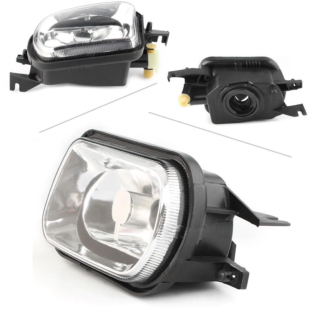 Auto Car Front Fog Light LED Driving Light Housing Cover For Mercedes Benz W203 C-Class W209 W215 R230 R170 Right/Left