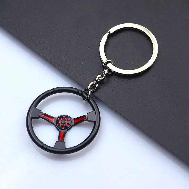 Creative car modification model accessories keychain