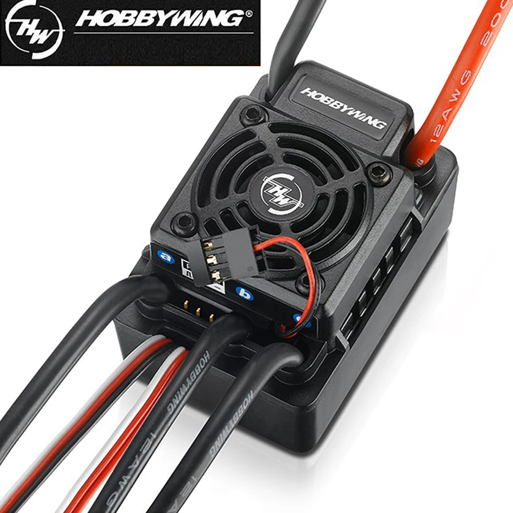 Hobbywing EZRUN WP SC8 120A 2-4S Lipo Brushless Waterproof ESC Electric Speed Controller / Program Card for 1/10