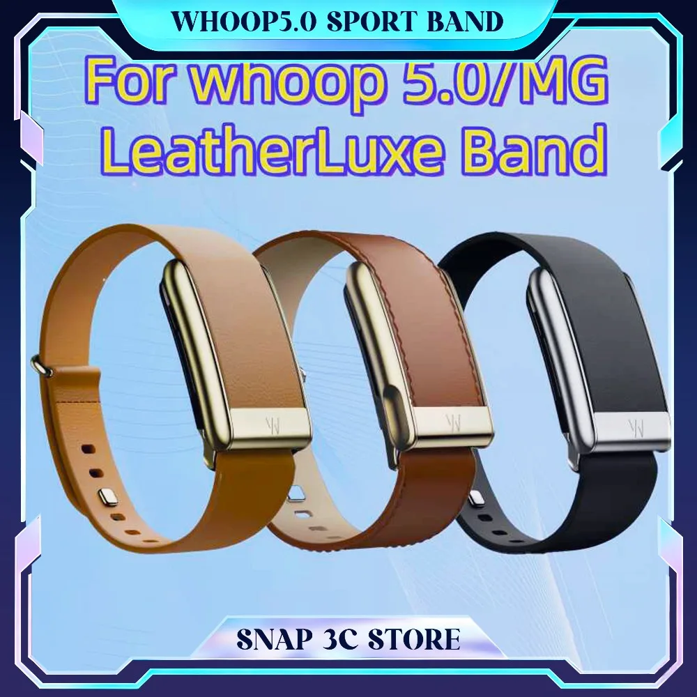 for-whoop50-mg-peak-life-replacement-strap-top-grain-leather-studded-belt-casual-watchband-with-w-logo