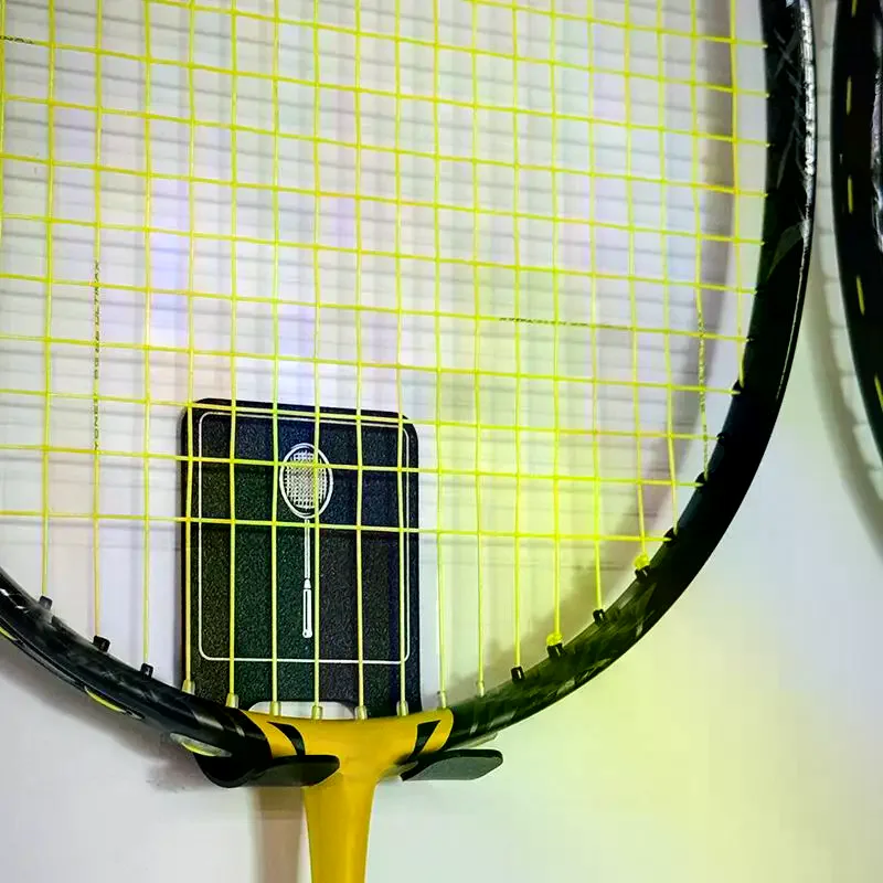 Universal Tennis Racket Wall Mounted Racket Rack Vertical Display Stand Stainless Steel Wall Hook Badminton Racket Holder