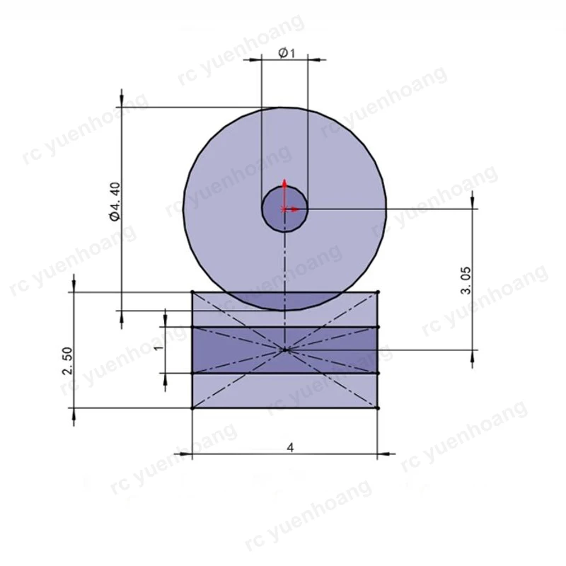 5Sets Modulus 0.2 20T 30T Worm Gear Brass Mini 90 degree Reducing Transmission Gear for RC DIY Model Car Shaft Pinion Connector